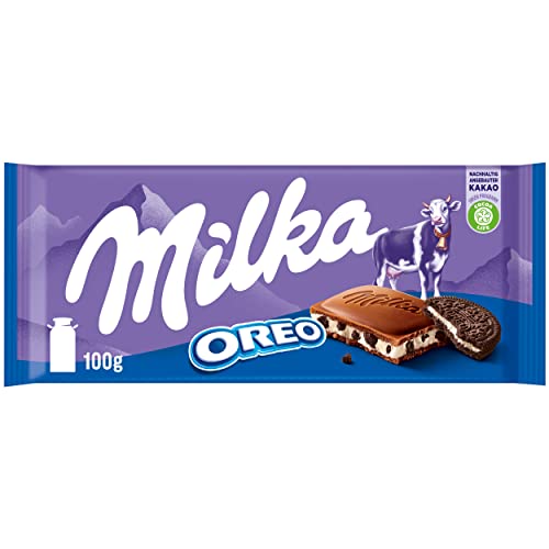 Milka Oreo – Alpenmilch-Schokolade gefüllt mit knusprigen...