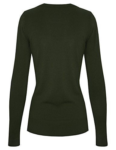 Image of Cielo Women's Solid Soft Stretch Pullover Knit Sweater