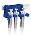 Heathrow Scientific HS20162A Tri-Clamp-ette (Holds 3 pipettors), Blue