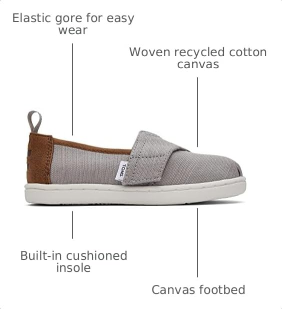 Image of TOMS Toddler Alpargata Slip-On Shoes
