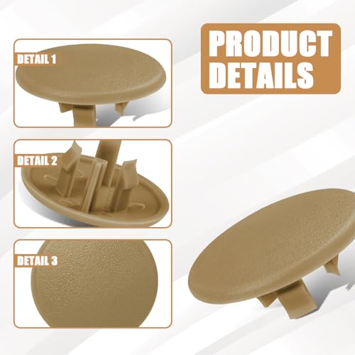 2PCS Armrest Cover Cap, Seat Parts Replacement for 07-19 Chevy Tahoe Black - Picture 14 of 19