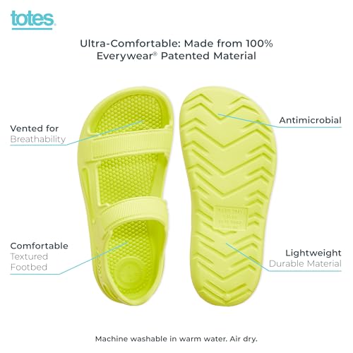 totes Unisex-Child Everywear Lightweight Waterproof Contoured Riley Sport Sandals2