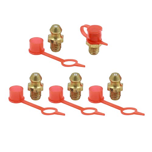 Graisseur Coudé 12 Graisseurs Coudés 90° M6x1 Nickelés - Raccords Graissage Pour Auto, Moto, Industrie Graisseur Moto Automobile