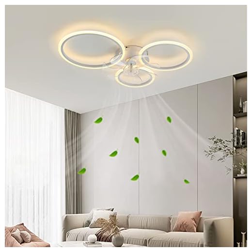Ventilador de teto com luz LED Controle remoto regulável Reversível Moderno Ventilador de teto Luzes Temporizador de sala de estar 6 velocidades Lâmpada silenciosa de ventilador de teto para quarto