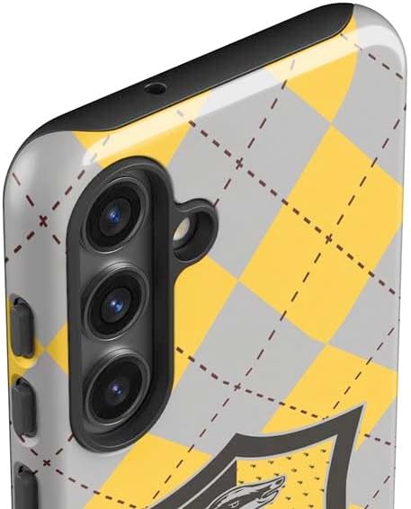 Skinit Impact Phone Case Compatible with Galaxy S24 Plus - Officially Licensed Wizarding World Harry Potter Hufflepuff Crest Design