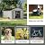 Patiolife 10x12 FT Barn Style Outdoor Metal Shed, Steel Yard Shed with Design of Four Sloping Roof and Lockable Doors, for Backyard Patio Lawn, Grey
