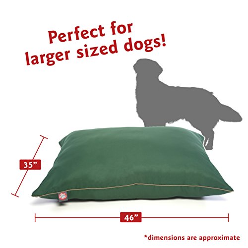 Image of Large 35x46 Super Value Dog Pet Bed - Green