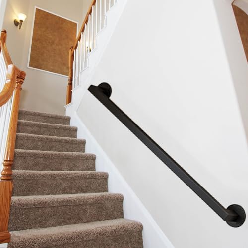 Main courante en fer forgé 300 cm pour escalier intérieur - 2
