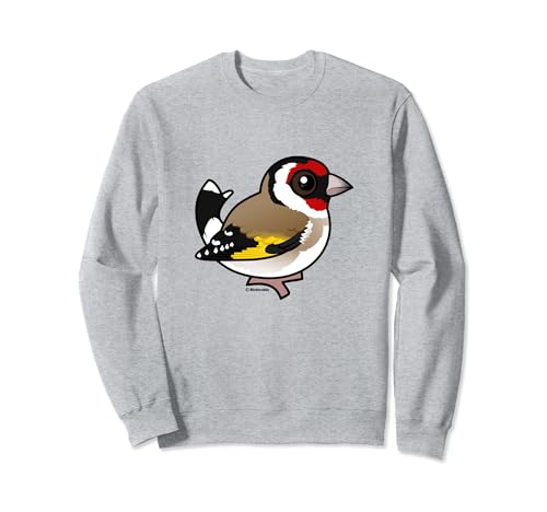Cute Cartoon European Goldfinch Birdorable Bird Species Sweatshirt