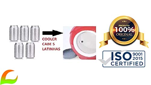 Botijão Garrafa Térmica 5 Litros Torneira Café Chá Tererê (BRANCO)