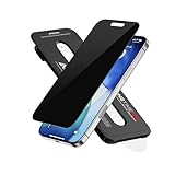 FLOLAB NanoArmour ONETIME PRO for iPhone 17 3D Privacy Screen Protector, Anti-Reflective, Infinity Edge-to-Edge, Anti-Spy Tempered Glass, Reinforced Edges, Smooth, Easy Install