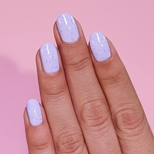 ILNP Lolly Pastel Lavender Speckled Nail Polish #TOP24