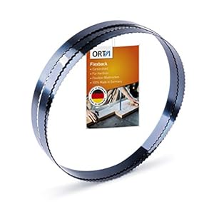 Orta 3 Stück 1712 Flexback Bandsägeblätter