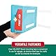 Velcro Marke | Dünn & Transparent | Selbstklebendes Klettband Individuell zuschneidbares, stark haftendes Haken- & Flauschband |19 mm x 4,5 m