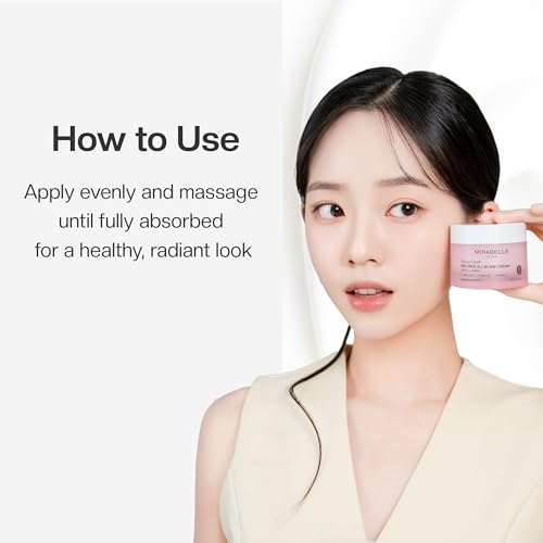 Image of Mirabelle Korea Red Rice All In One Moisturizing Cream | Red Rice Extracts For Skin Brightening | Totarol Controls Acne | Lightweight, Non-Greasy | Korean Skin Care Products | For All Skin Types | 50g