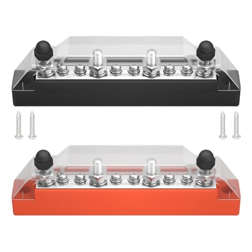 Terminal marino bus de 12V y pernos M6 para el sistema eléctrico de barcos y caravanas