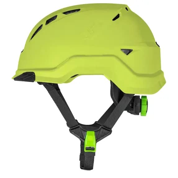 Lift HRX-22HVC2 - RADIX Vented Saftey Helmet Hard Hat (Hi-Viz Yellow)