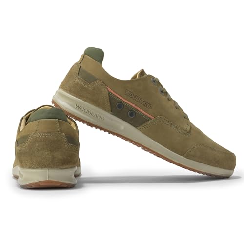 Image of Woodland Men's Leather Sneaker