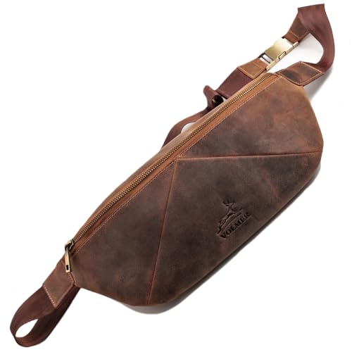 Sac à bandoulière léger Fa.Volmer le compagnon en cuir pour vos voyages