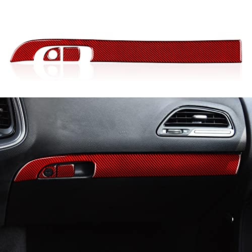 Image of Car Copilot Glove Handle Box Cover Decals for 2011-2023 Chrysler 300 / 300C / 300S / Limited /Touring /Base Accessories Interior Stickers