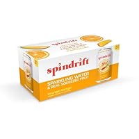 Algopix Similar Product 18 - Spindrift Seltzer Orange Mango, 12 fl oz