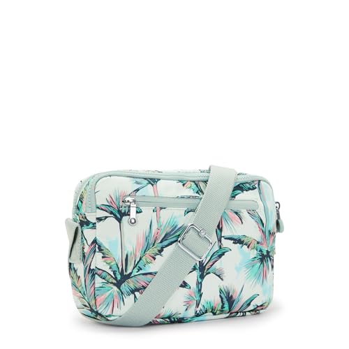 Image of Kipling Women's Abanu Medium Prt Crossbody Bag, Lightweight, Adjustable Waist Pack with Multi-Compartment Zip Pockets