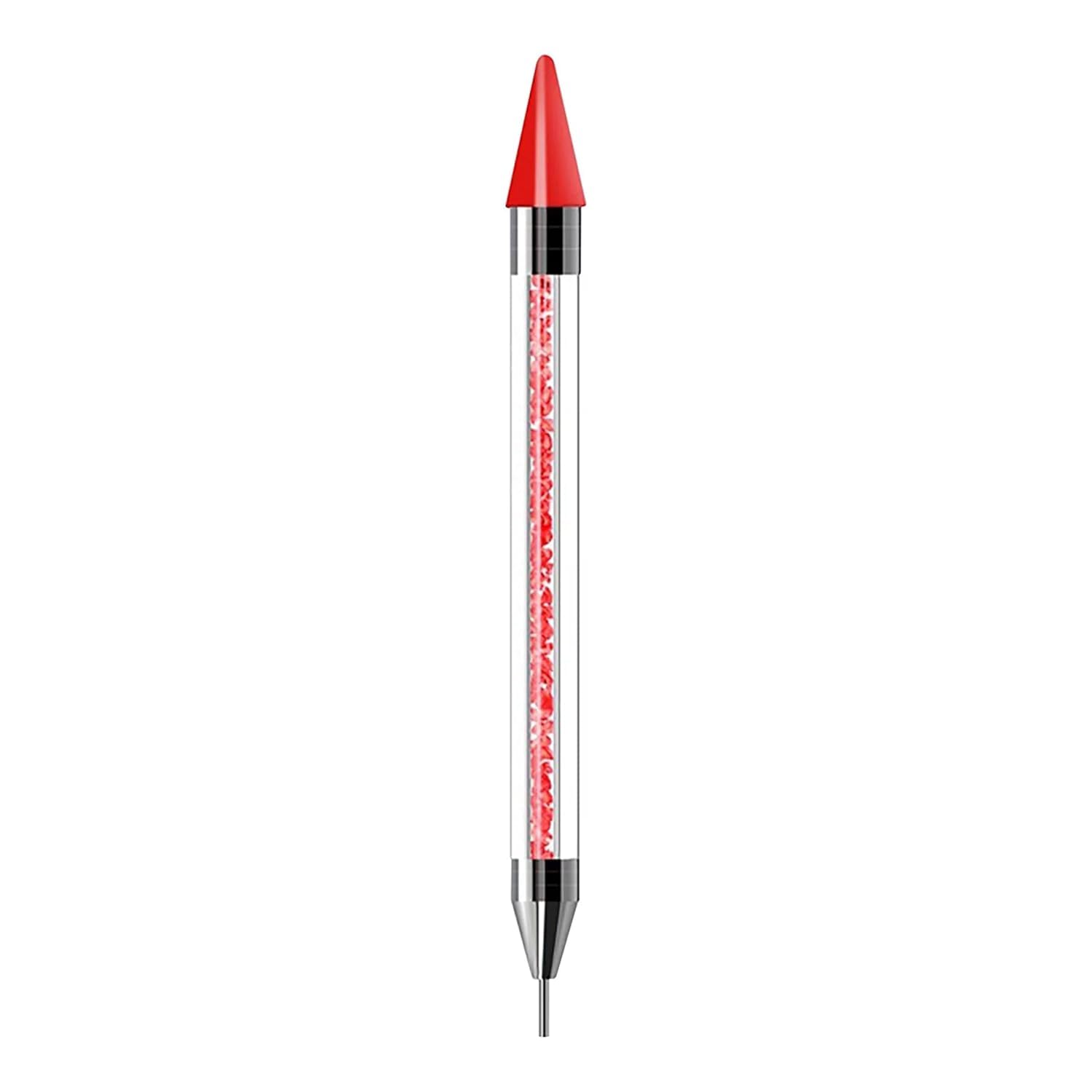 Rhinestone Picker Tool, Dual-Ended Diamond Painting Wax Pencil Gems Crystals Picker Pen Nail Art DIY Decoration Tool Multi Color-image-21