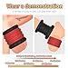 Men's Soft, Super-Elastic, Strong Stretching Training Ring, Anti-Fall Off Design, Multi-Purpose Removable Ring -E26CCUS (BlackRed-Other Same-Style Product is Faster)