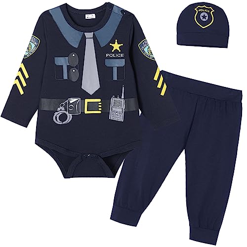 Pezhiqun Baby Police Costume Boy Girl Cop Outfit...