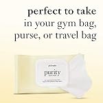 philosophy purity made simple one-step facial cleansing cloths - easily removes makeup, dirt & oil on the go - skin is left clean and comfortable with no rinsing needed - 30 ct. - Image 5