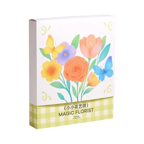 Fleurs en papier jouet artistique contre l'ennui avec feuilles à colorier