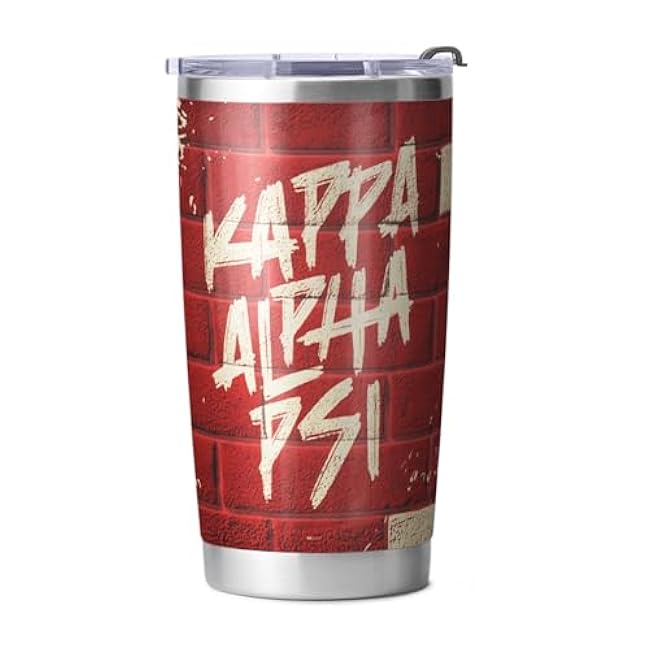 Delta Sigma Theta Sorority Paraphernalia - Official Vendor - 20 oz Stainless Steel Insulated Sublimation Tumbler - Classic