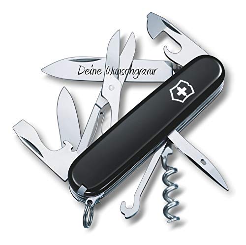 Couteau de poche Grimpeur Victorinox gravé pour la randonnée et le camping au quotidien