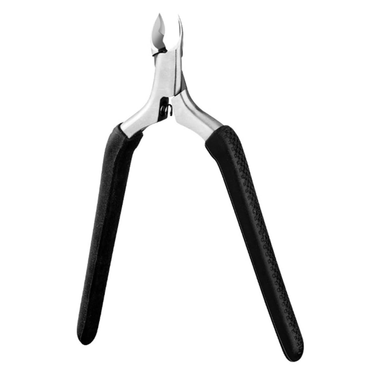 OHPHCALL 1pc Leather Scissors Nail Barb Trimmer Nail Trimmers Dead Skin Trimmer Hair Dryer Brush Dead Skin Remover Cuticle Nipper Nail Nippers Professional Manicure Tool Black