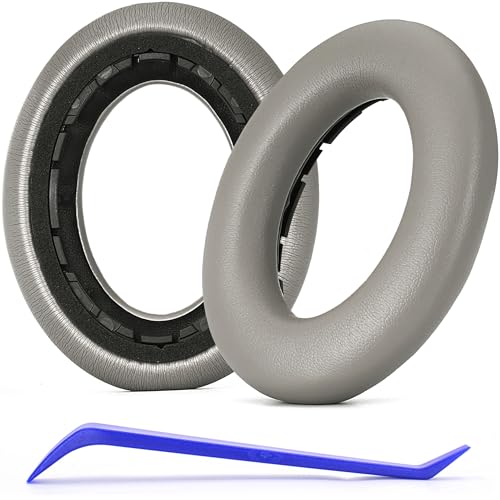 Almohadillas de reemplazo Defean compatibles con audífonos inalámbricos Sennheiser Accentum/Accentum Plus, cuero más suave y espuma de aislamiento de ruido (dorado) miniatura 1