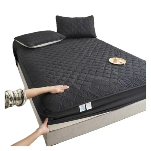 Drap de lit imperméable 160x200 en coton avec clip alèse pour matelas