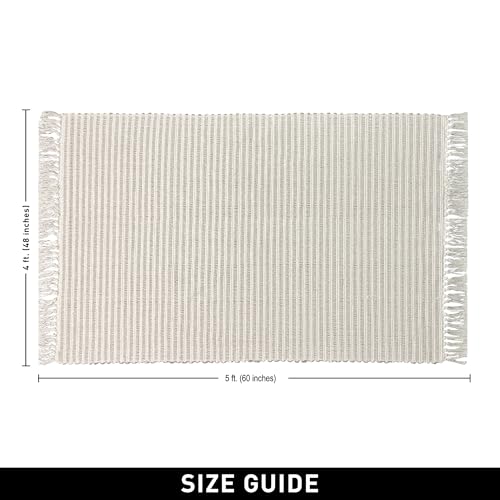 Chardin home Tapete Beige & Ivory 3x5 pies miniatura 2