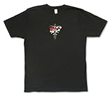 Dayton Wire Wheels Tribal Flag Since 1916 Logo Black T Shirt Soft (M)