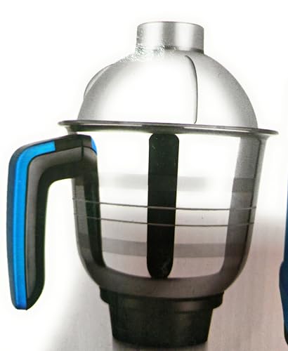 Image of Generic Cello 3 Jar Mixer Grinder, 1200W, Blue, Stainless Steel, Heavy Duty, Adjustable Speed, With Handles