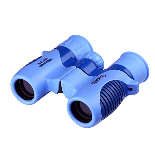 Kids Binoculars, 8x21 High-Resolution Real Binoculars for Boys Bird Watching Camping Hunting Hiking
