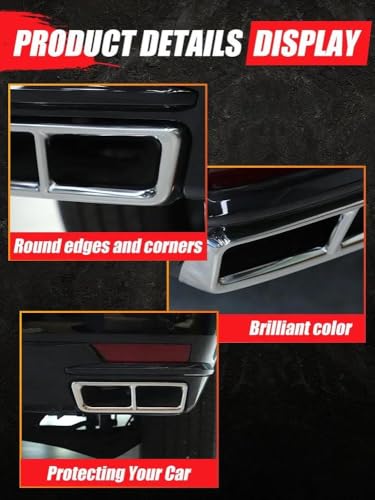 Silencieux d'échappement Cadillac Escalade 2021-2024 garniture acier inoxydable - 2