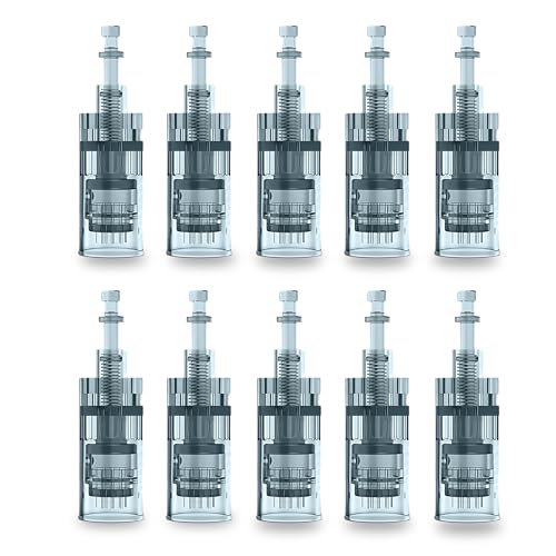 Microneedling Pen Cartridges for Dr pen M8 M7S Easy-to-Use for Home Use (16 Pin 10PCS)