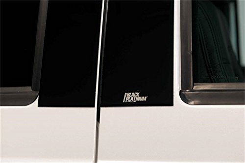 Wind Whistle Noise At Highway Speeds From Left Or Right Rear Quarter Glass Area - 2015-2020 Chevrolet & GMC 3 Putco 402678BP Black Platinum Pillar Post Kit for F150