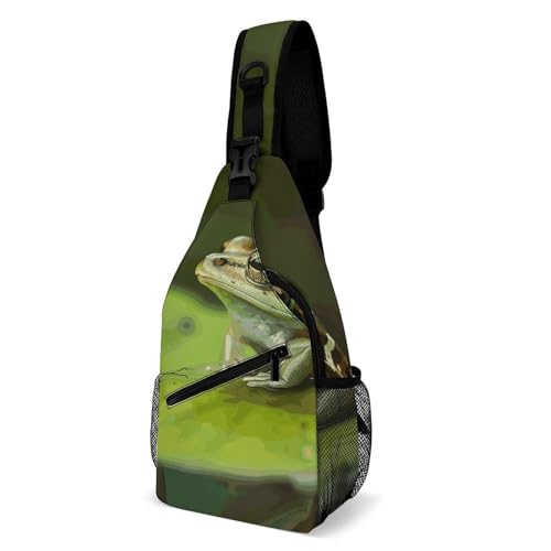 Bolso cruzado casual para viaje y senderismo unisex miniatura 1