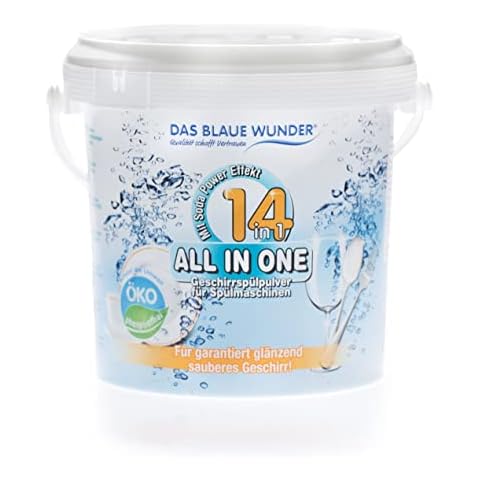 Das blaue Wunder - All In One Geschirrspülpulver, phosphatfrei 1.000 g Cover