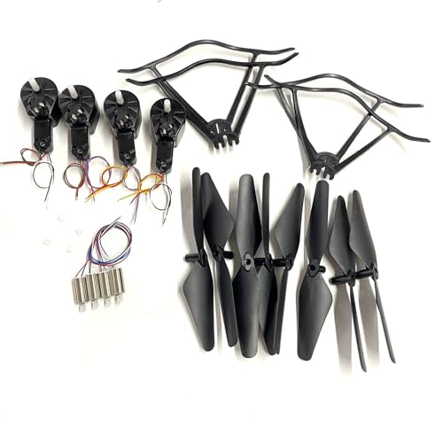 G6 Q6 RCドローンブレード A17s HJ28 LS11 R2s クワッドコプター 7mm 8mm モーターガード プロペラ保護パーツ(WHITE)