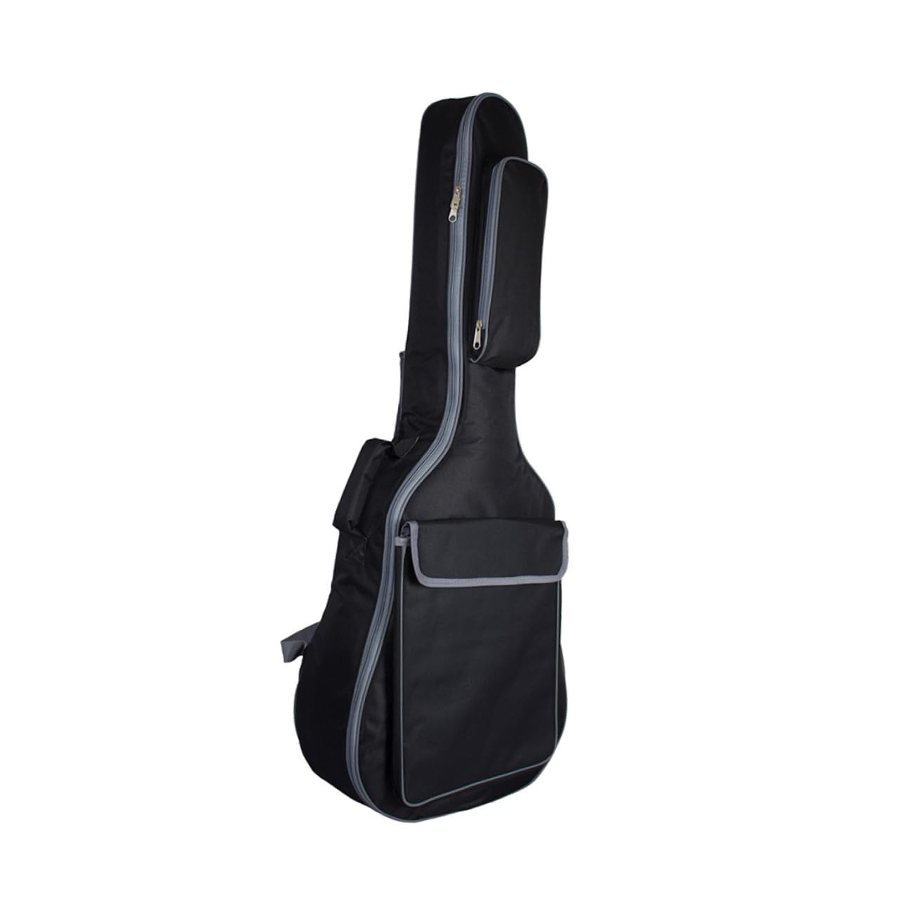 Gitarrentasche für Akustikgitarre mit Doppelten Gepolsterten Gurten aus Nylon 41 Zoll Robuster Schutz und Bequemer Rucksack für Sicheren Transport
