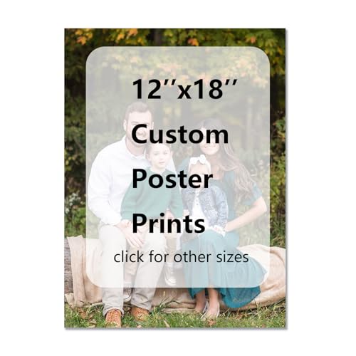 GZZFXXD Personalized Custom Canvas Prints 12''x18'' with Your Photo/your Image Large Wallart Wall Decor for Bedroom Dining room Living room Children's room(Unframed)