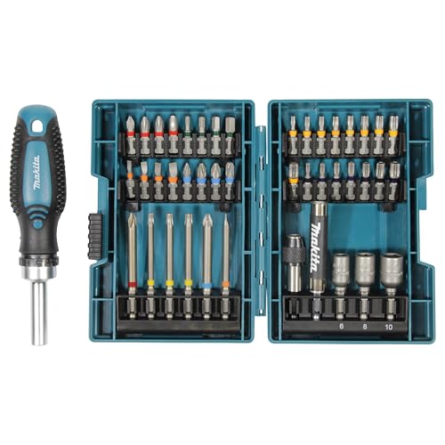 Makita E-25096 Bit-Set mit Ratschengriff 44-tlg.