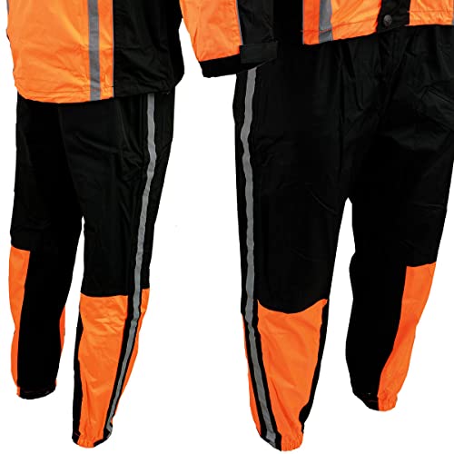Image of Milwaukee Leather Men's Motorcycle Riding Water Resistant Rain Suit